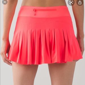 Coral Lululemon Skirt